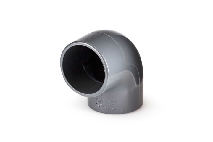 Kulmaliitin PVC 90° Ø50, 24 kpl:n pakkaus